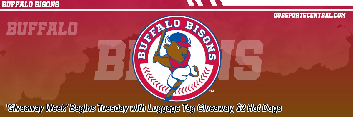 'Giveaway Week' Begins Tuesday with Luggage Tag Giveaway, $2 Hot Dogs