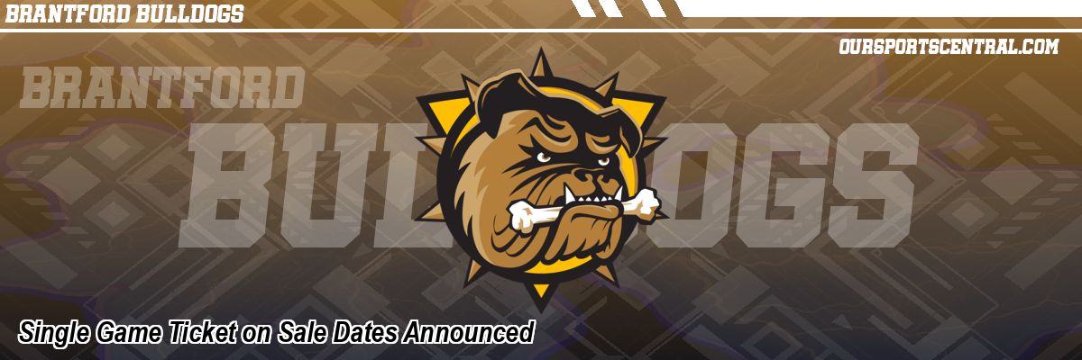 Single Game Ticket on Sale Dates Announced