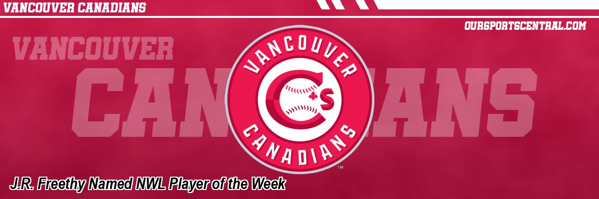 J.R. Freethy Named NWL Player of the Week