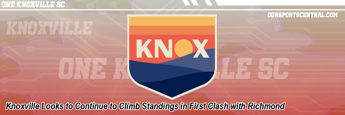 Knoxville Looks to Continue to Climb Standings in First Clash with Richmond