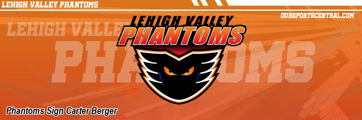 Phantoms Sign Carter Berger