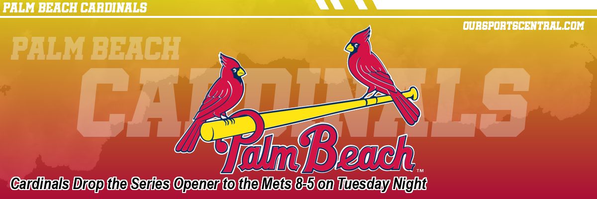 Cardinals Drop the Series Opener to the Mets 8-5 on Tuesday Night