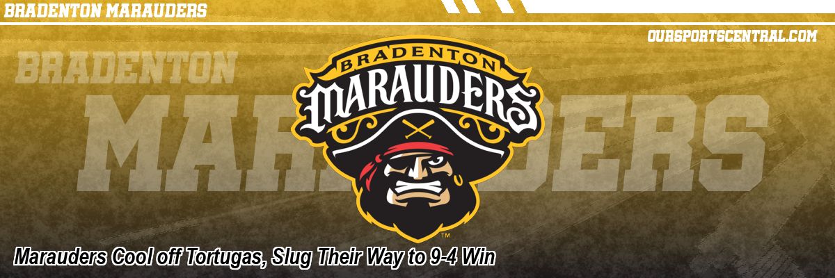 Marauders Cool off Tortugas, Slug Their Way to 9-4 Win