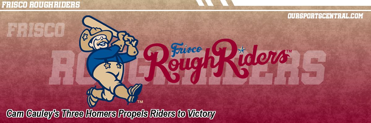 Cam Cauley's Three Homers Propels Riders to Victory