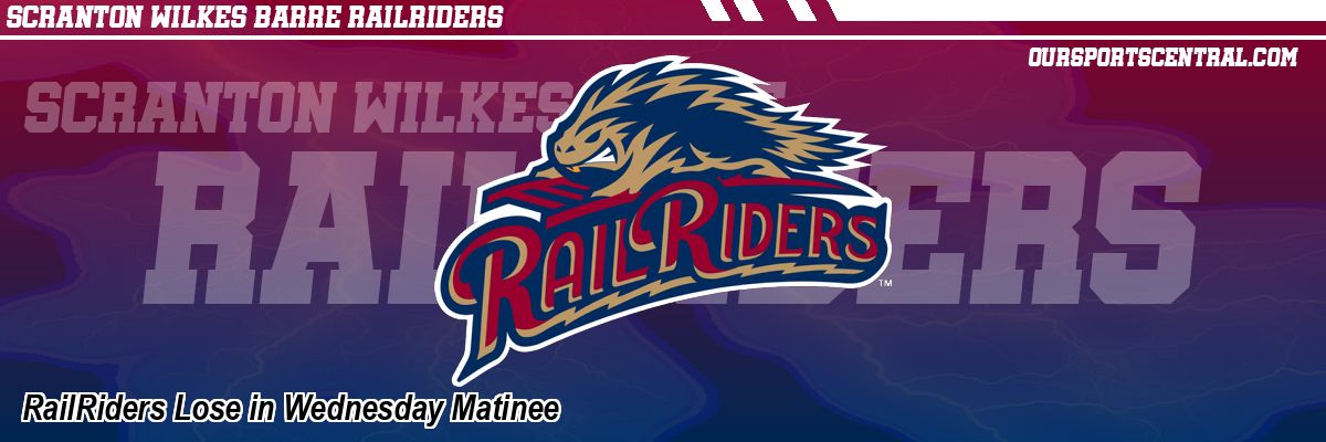 RailRiders Lose in Wednesday Matinee