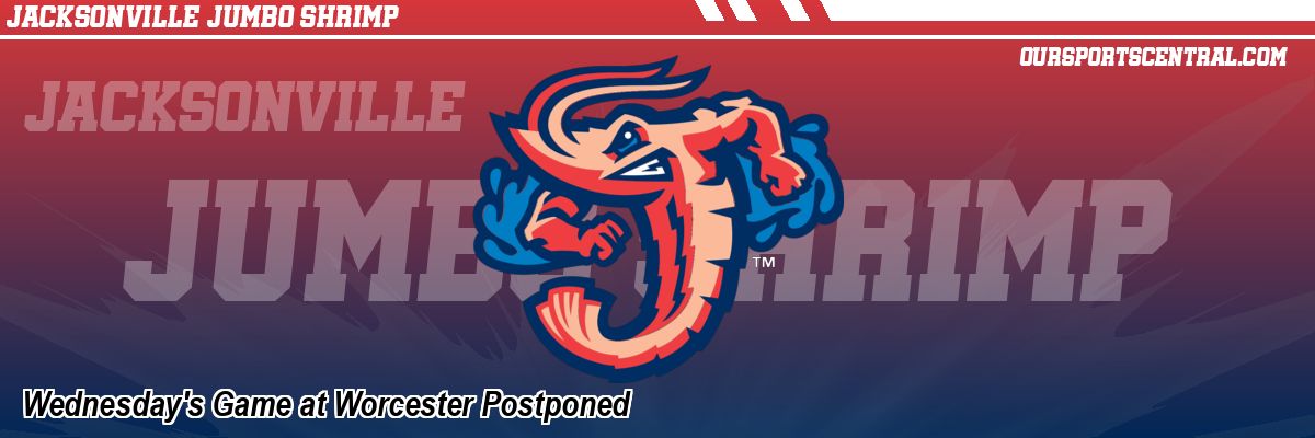 Wednesday's Game at Worcester Postponed
