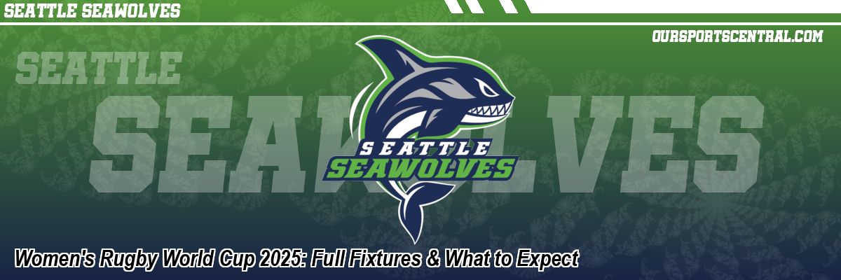 Women's Rugby World Cup 2025: Full Fixtures & What to Expect
