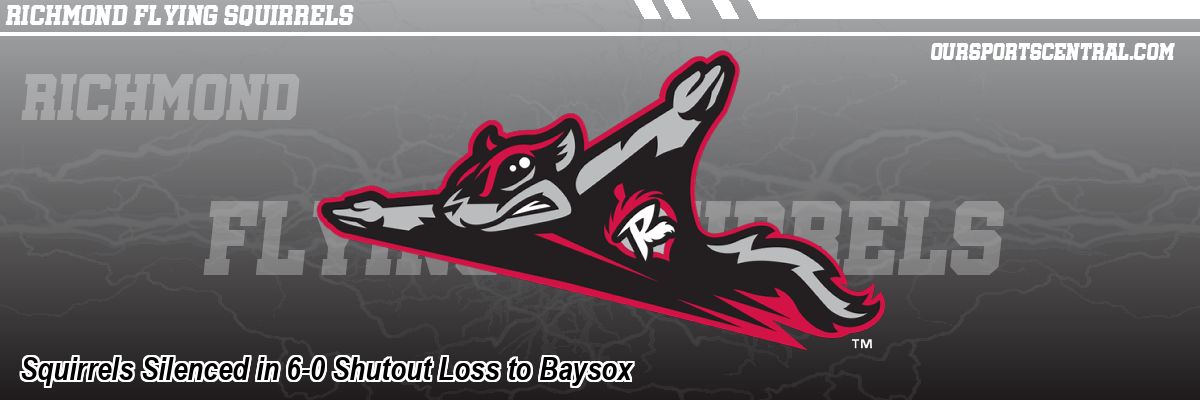 Squirrels Silenced in 6-0 Shutout Loss to Baysox