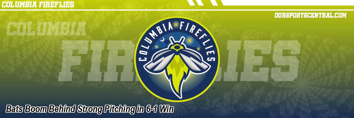 Bats Boom Behind Strong Pitching in 6-1 Win