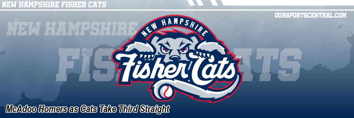 McAdoo Homers as Cats Take Third Straight