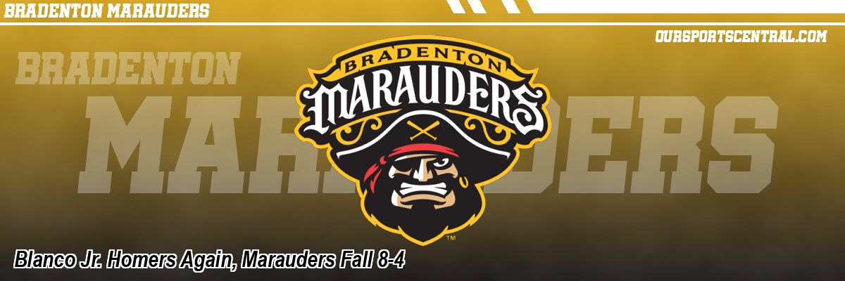 Blanco Jr. Homers Again, Marauders Fall 8-4