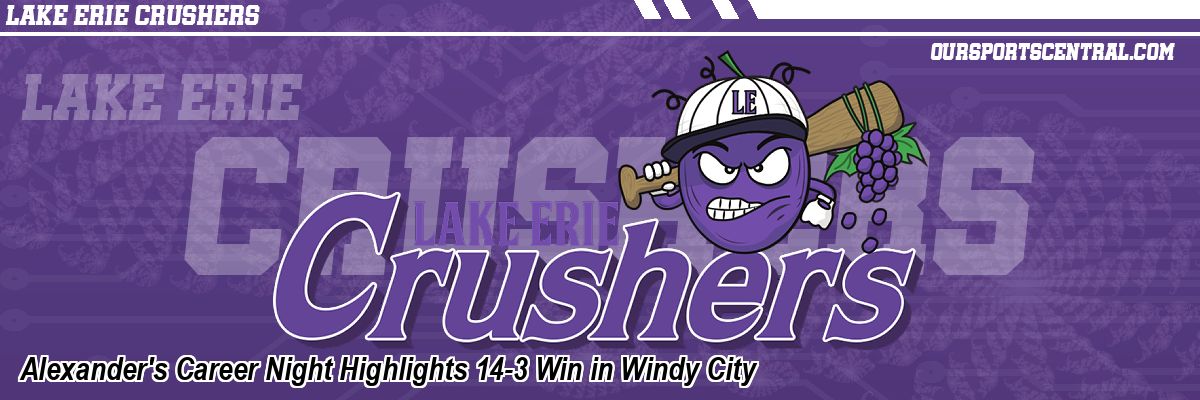 Alexander's Career Night Highlights 14-3 Win in Windy City