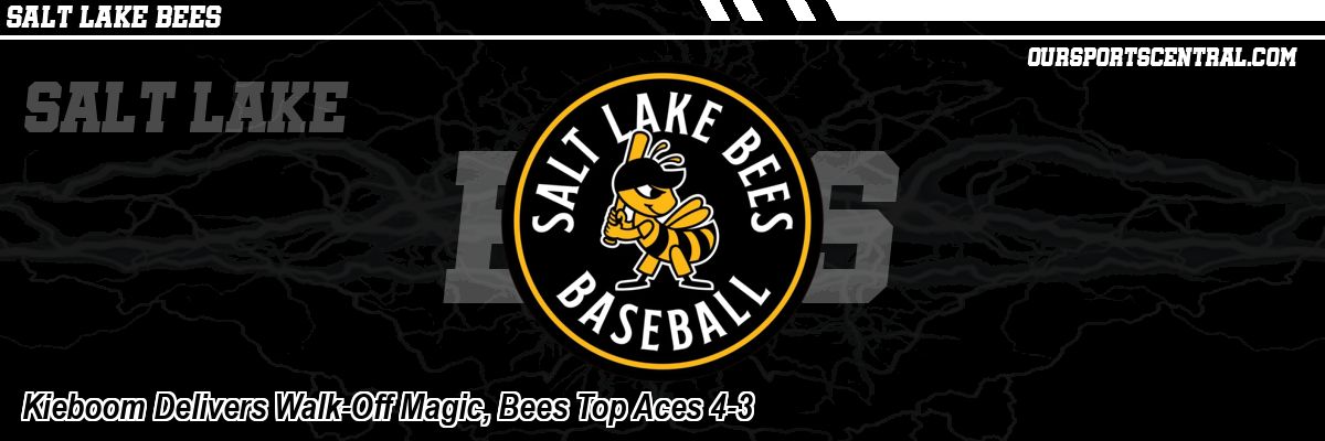 Kieboom Delivers Walk-Off Magic, Bees Top Aces 4-3