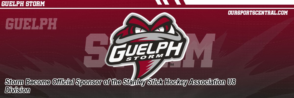 Storm Become Official Sponsor of the Stanley Stick Hockey Association U8 Division