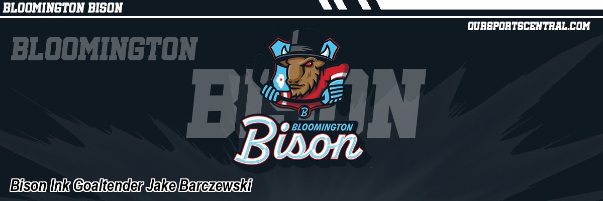 Bison Ink Goaltender Jake Barczewski