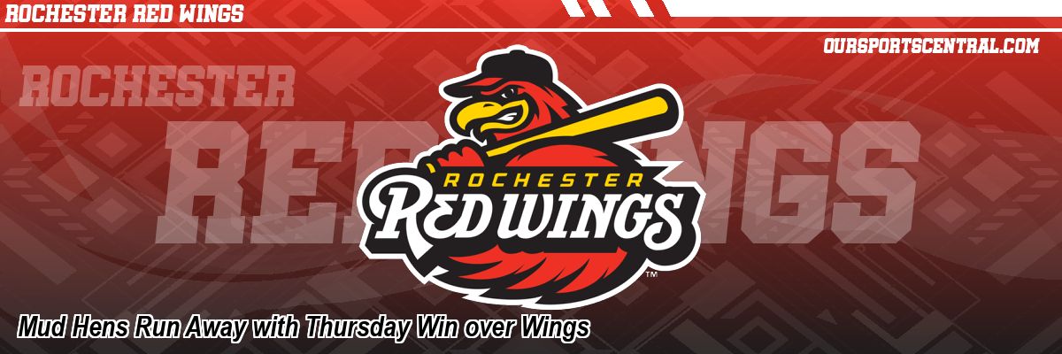Mud Hens Run Away with Thursday Win over Wings