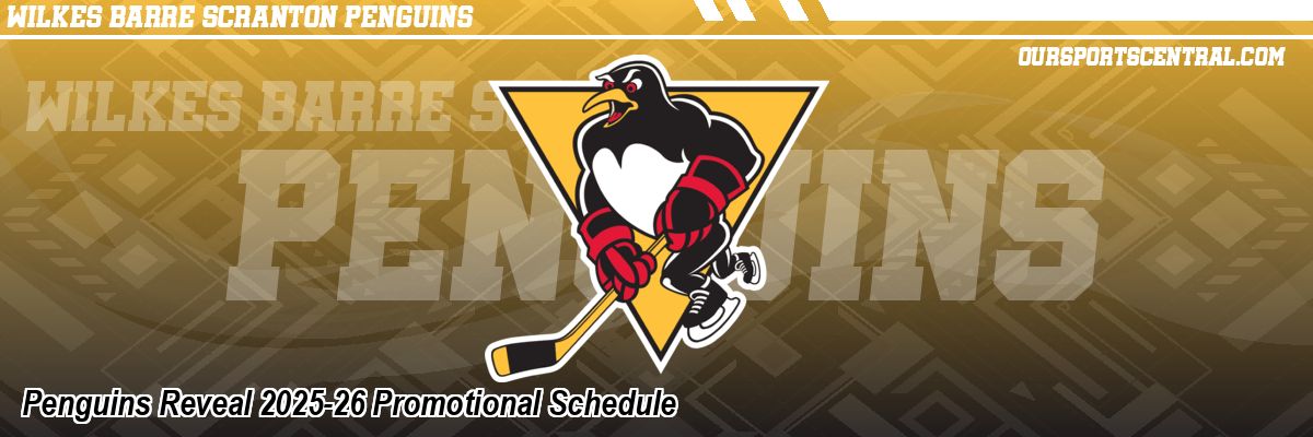 Penguins Reveal 2025-26 Promotional Schedule