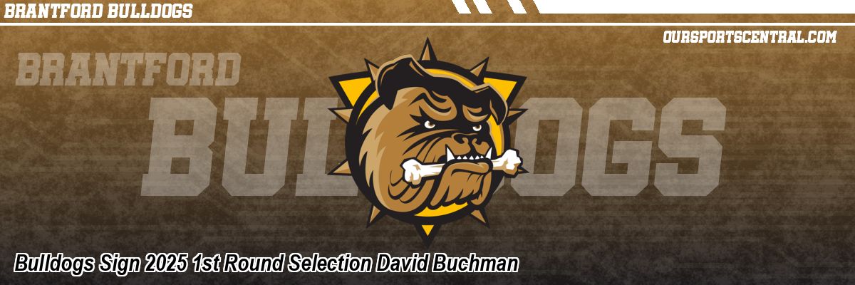 Bulldogs Sign 2025 1st Round Selection David Buchman