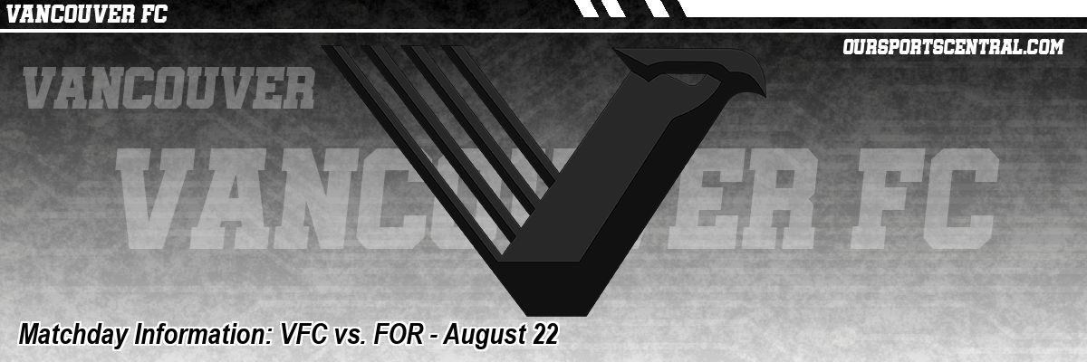 Matchday Information: VFC vs. FOR - August 22