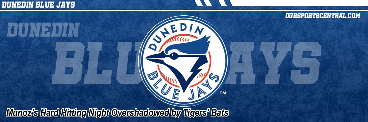 Munoz's Hard Hitting Night Overshadowed by Tigers' Bats