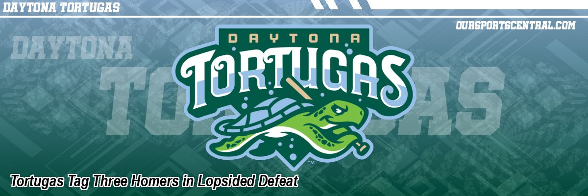 Tortugas Tag Three Homers in Lopsided Defeat