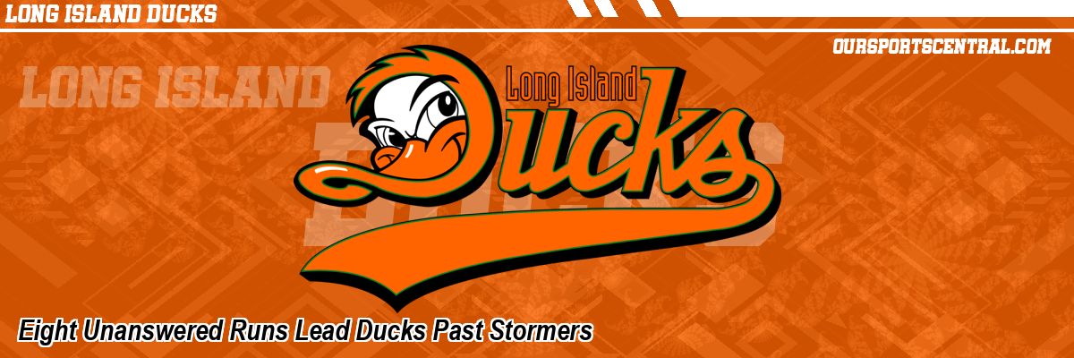 Eight Unanswered Runs Lead Ducks Past Stormers