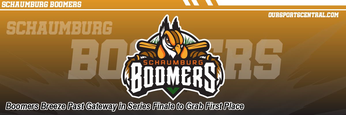 Boomers Breeze Past Gateway in Series Finale to Grab First Place