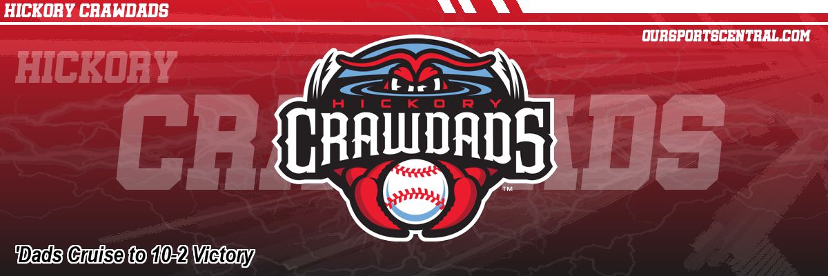 'Dads Cruise to 10-2 Victory