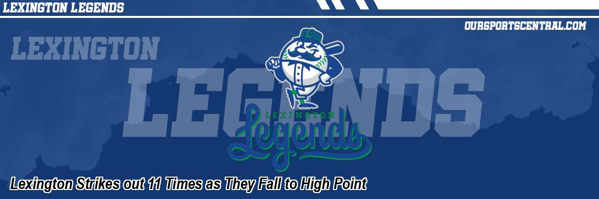 Lexington Strikes out 11 Times as They Fall to High Point