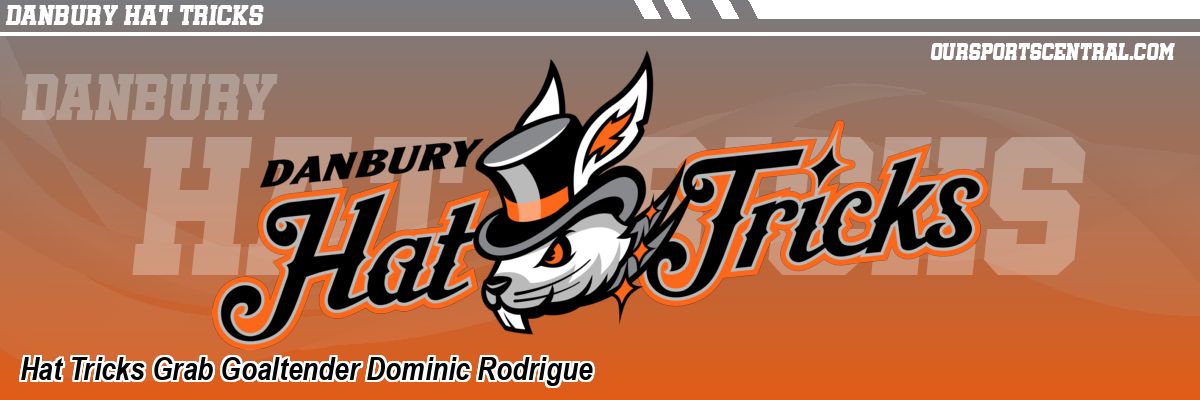 Hat Tricks Grab Goaltender Dominic Rodrigue
