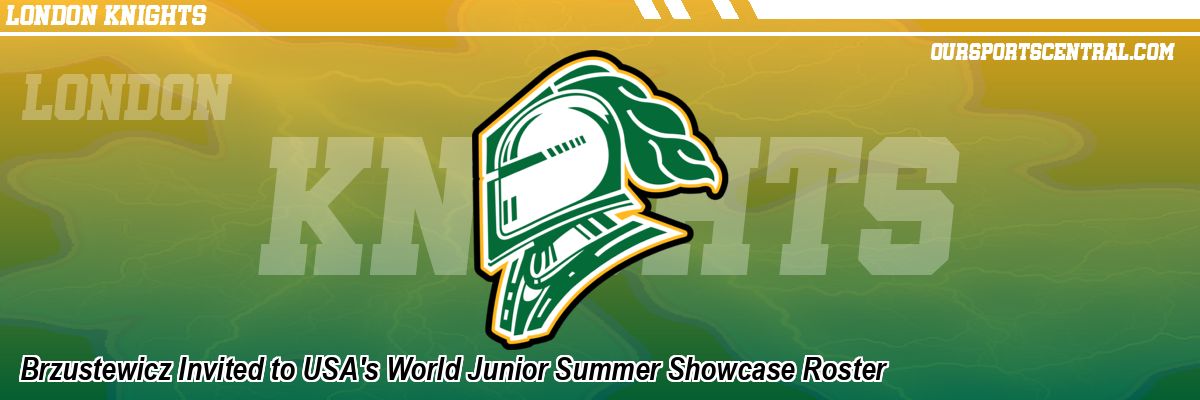 Brzustewicz Invited to USA's World Junior Summer Showcase Roster