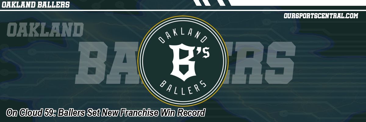 On Cloud 59: Ballers Set New Franchise Win Record