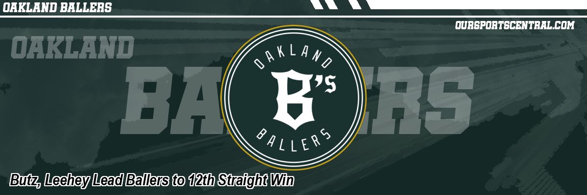 Butz, Leehey Lead Ballers to 12th Straight Win