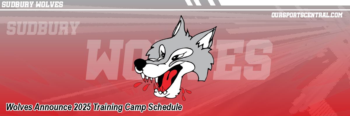 Wolves Announce 2025 Training Camp Schedule