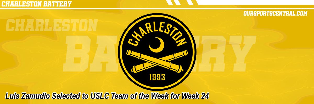 Luis Zamudio Selected to USLC Team of the Week for Week 24