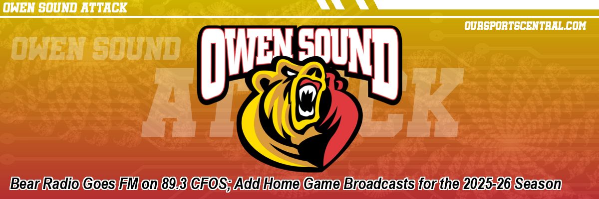 Bear Radio Goes FM on 89.3 CFOS; Add Home Game Broadcasts for the 2025-26 Season