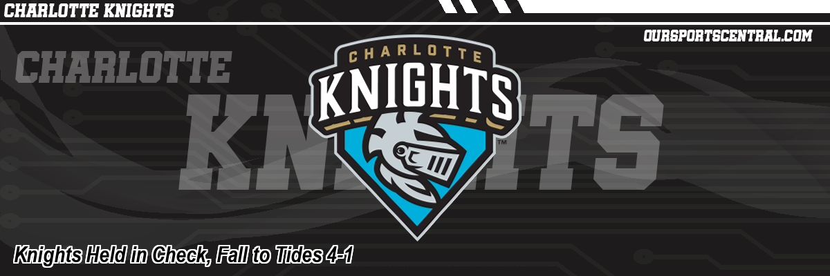 Knights Held in Check, Fall to Tides 4-1