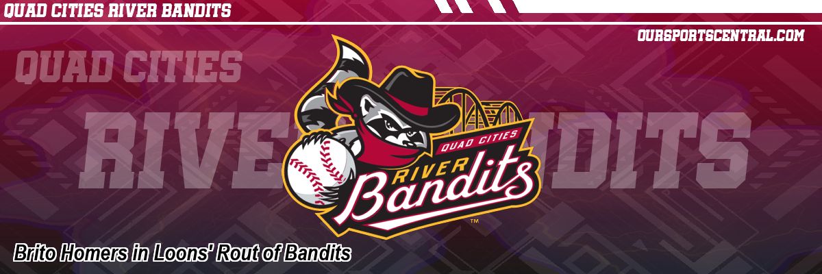 Brito Homers in Loons' Rout of Bandits