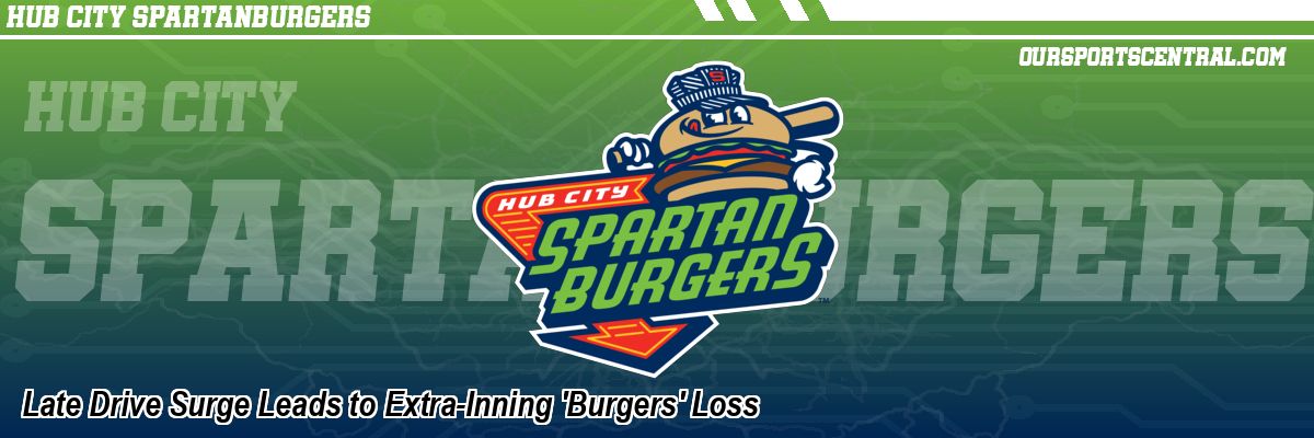 Late Drive Surge Leads to Extra-Inning 'Burgers' Loss