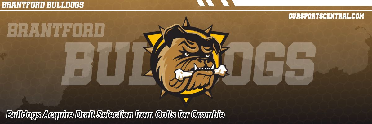 Bulldogs Acquire Draft Selection from Colts for Crombie