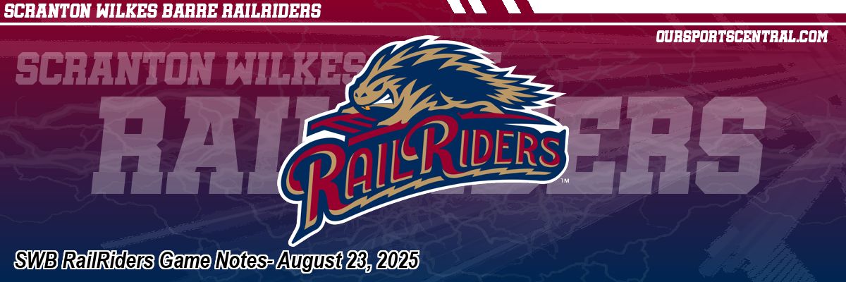 SWB RailRiders Game Notes- August 23, 2025