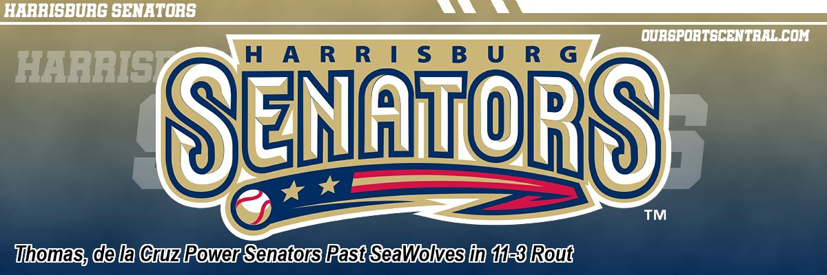 Thomas, de la Cruz Power Senators Past SeaWolves in 11-3 Rout