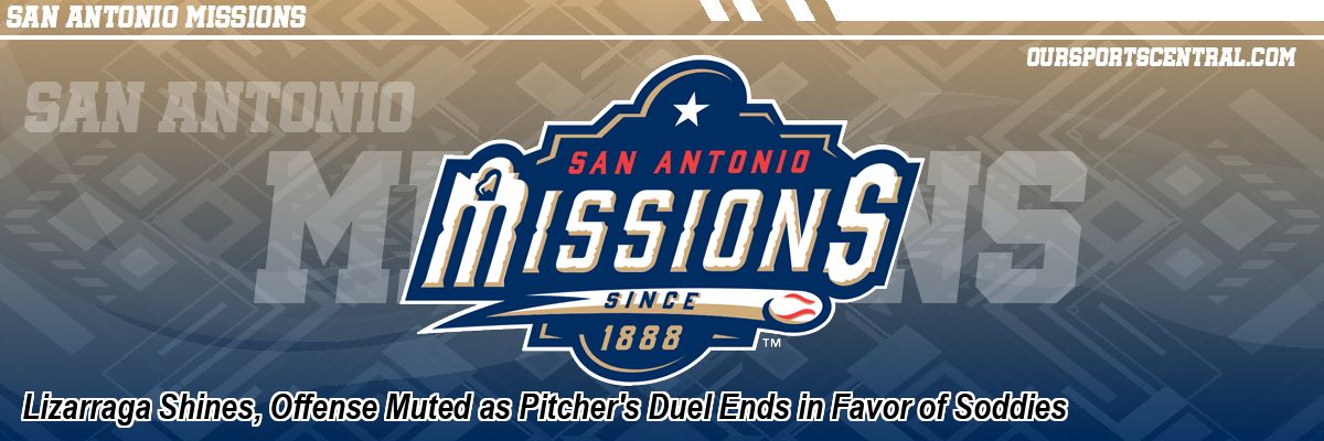 Lizarraga Shines, Offense Muted as Pitcher's Duel Ends in Favor of Soddies