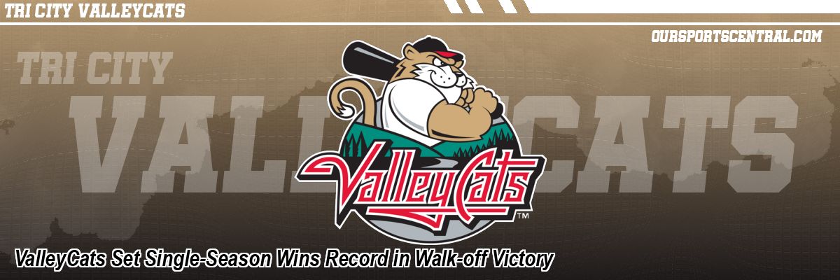ValleyCats Set Single-Season Wins Record in Walk-off Victory