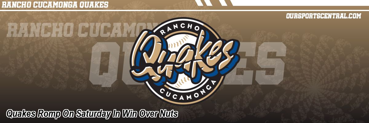 Quakes Romp On Saturday In Win Over Nuts