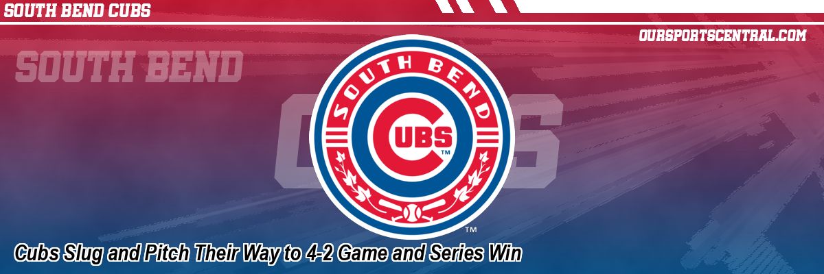 Cubs Slug and Pitch Their Way to 4-2 Game and Series Win