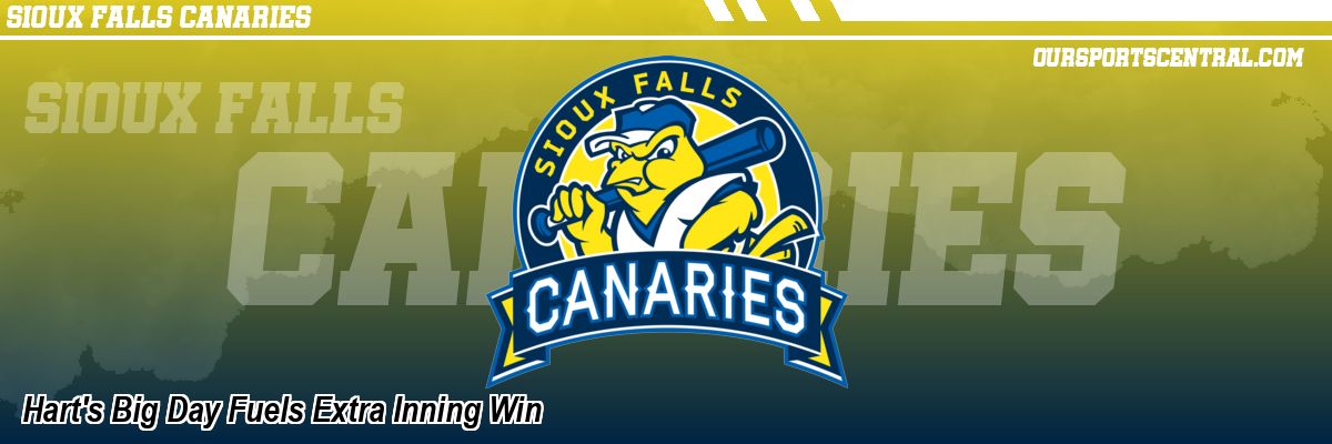 Hart's Big Day Fuels Extra Inning Win