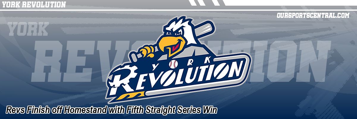 Revs Finish off Homestand with Fifth Straight Series Win