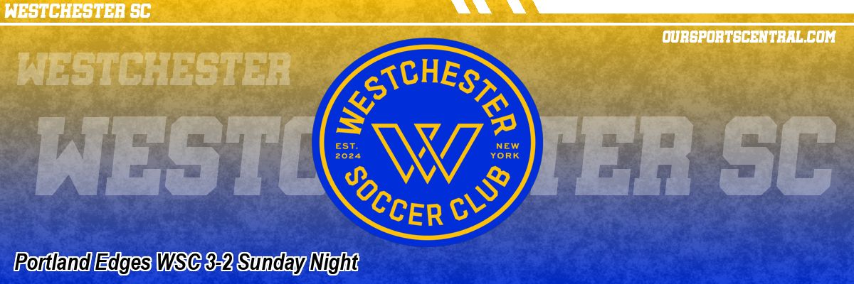 Portland Edges WSC 3-2 Sunday Night