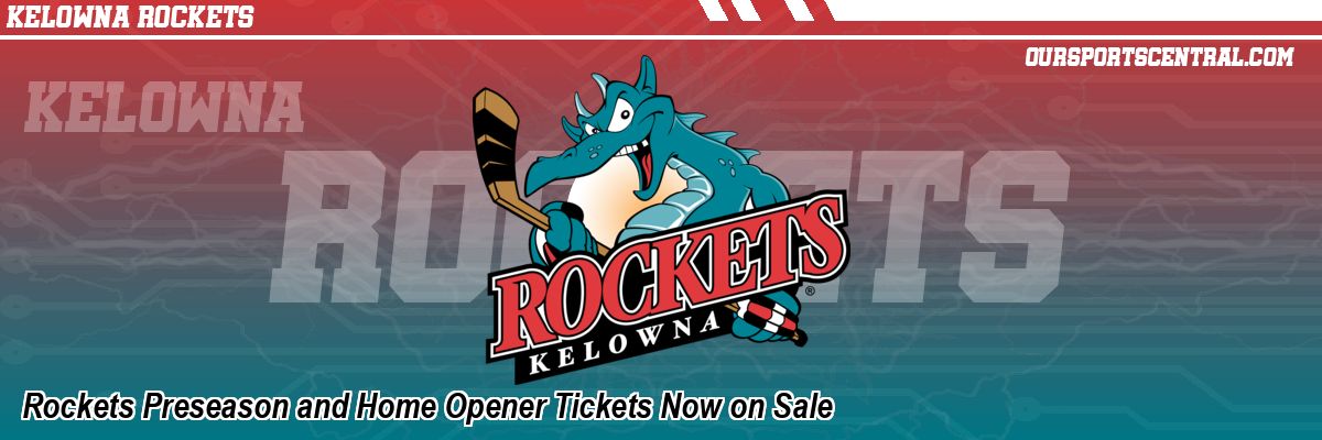 Rockets Preseason and Home Opener Tickets Now on Sale